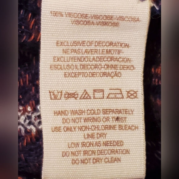 Free People in the Clouds Embroidered  Embellished Mini Dres/Tunic Size SP - Picture 8 of 10